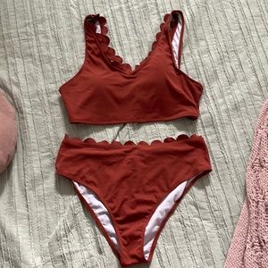 Shein bikini burnt orange 2XL